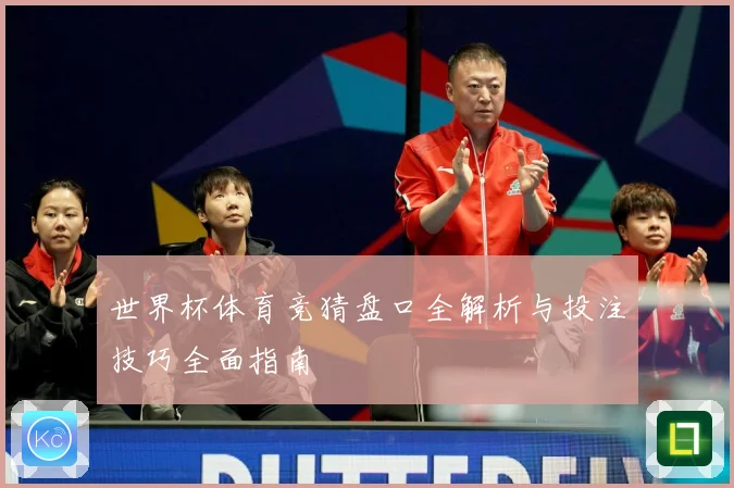 世界杯体育竞猜盘口全解析与投注技巧全面指南